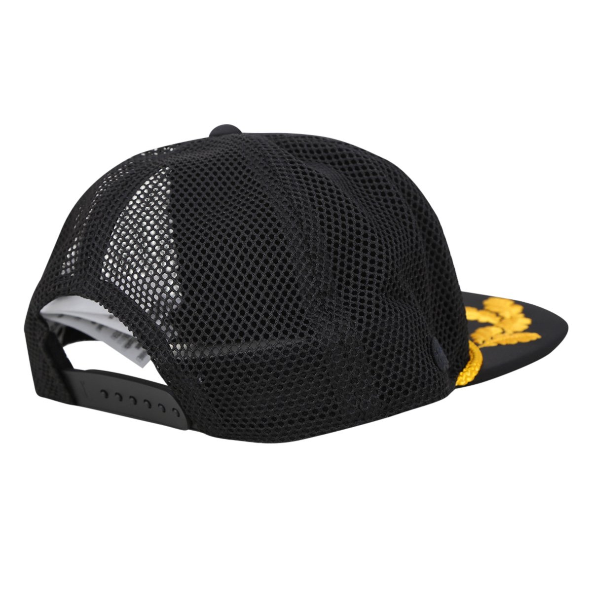 Miniatura Boné Lacoste Aba Reta Snapback Masculino Preto