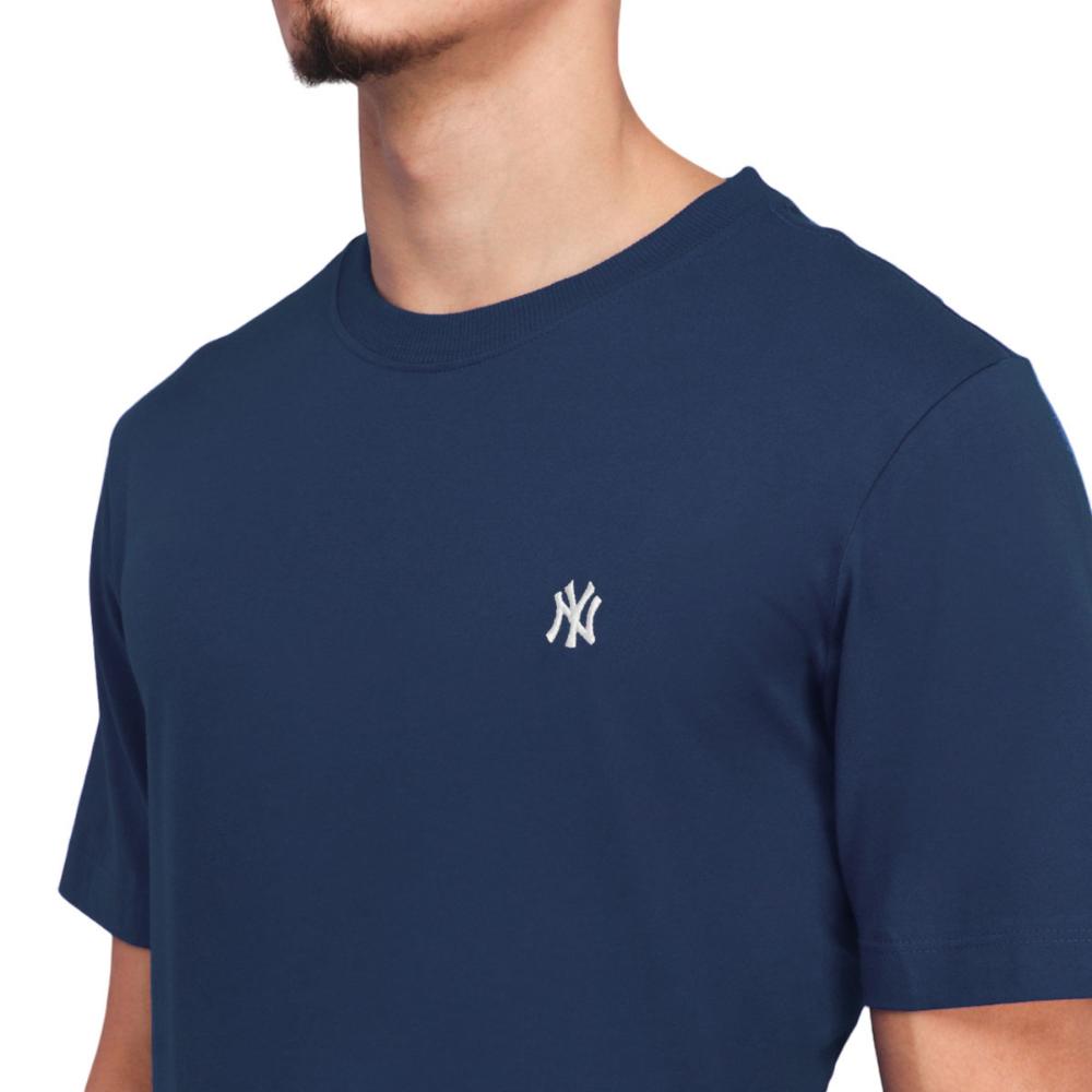 Miniatura Camiseta New Era New York Yankees Mini Logo Bordado Marinho P