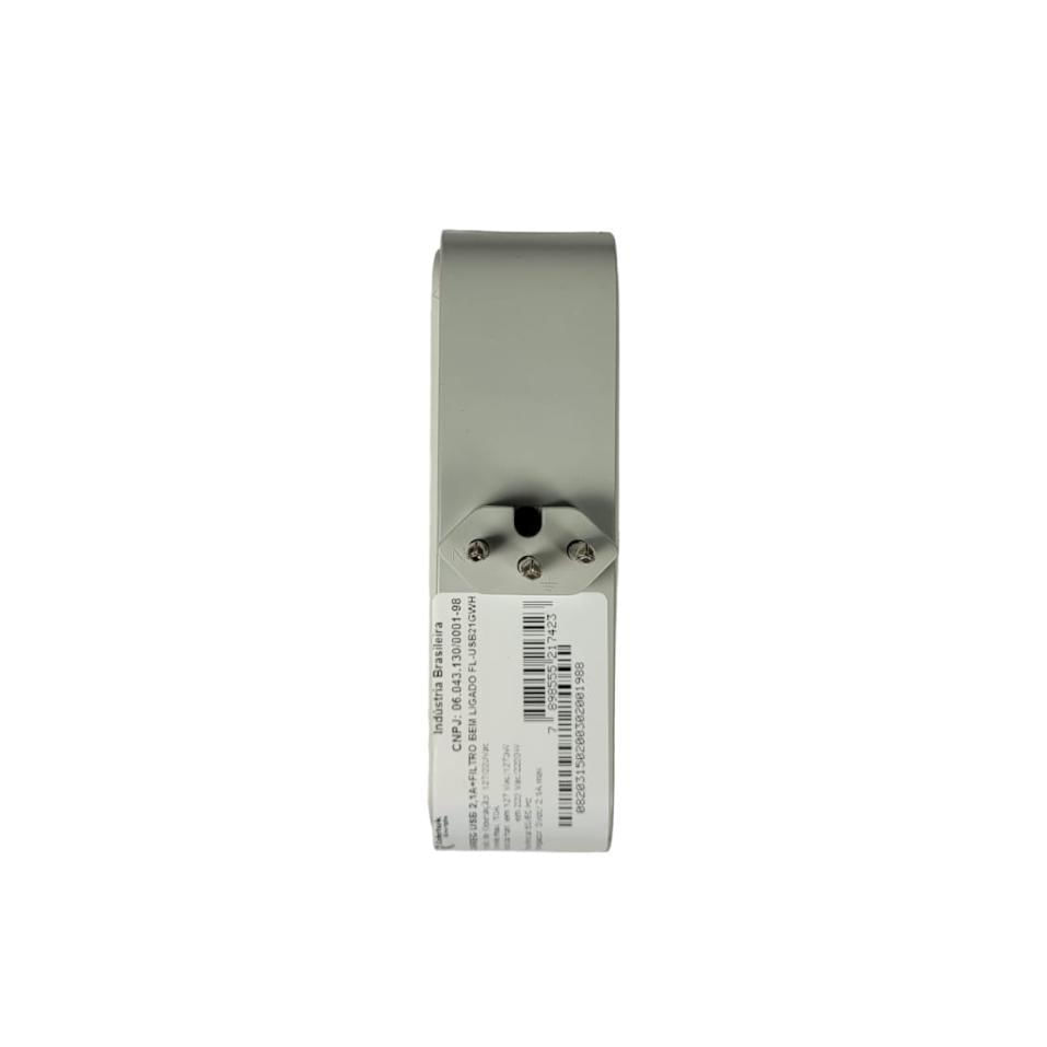 Miniatura Carregador Usb 2,1A+Filtro Bem Ligado Fl-Usb21Gwh