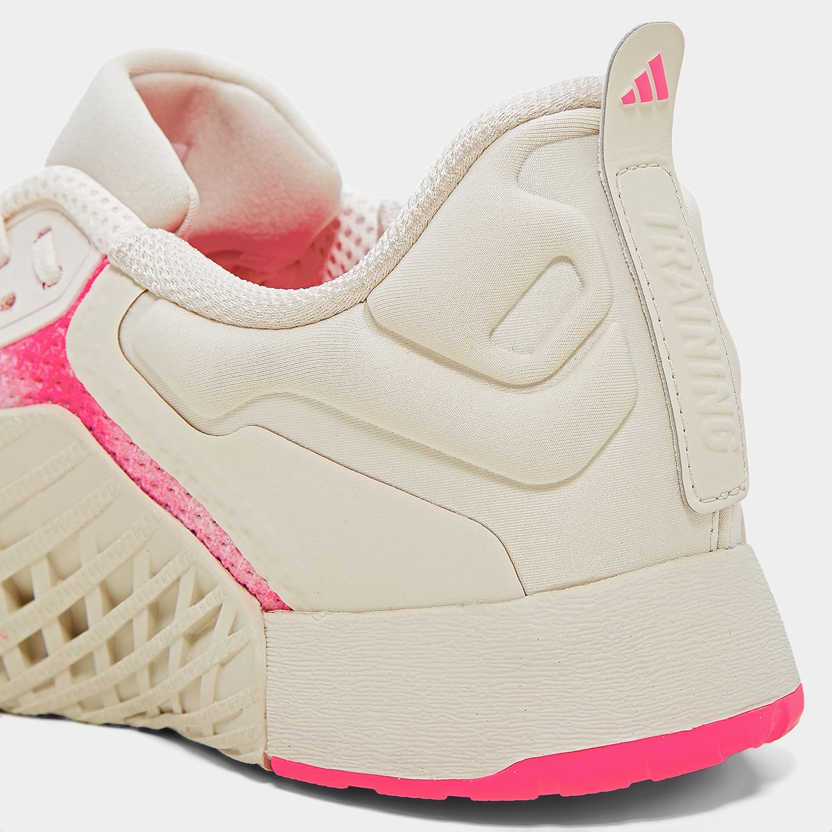 Tênis Adidas Dropset 3 Feminino Branco+Rosa - 34