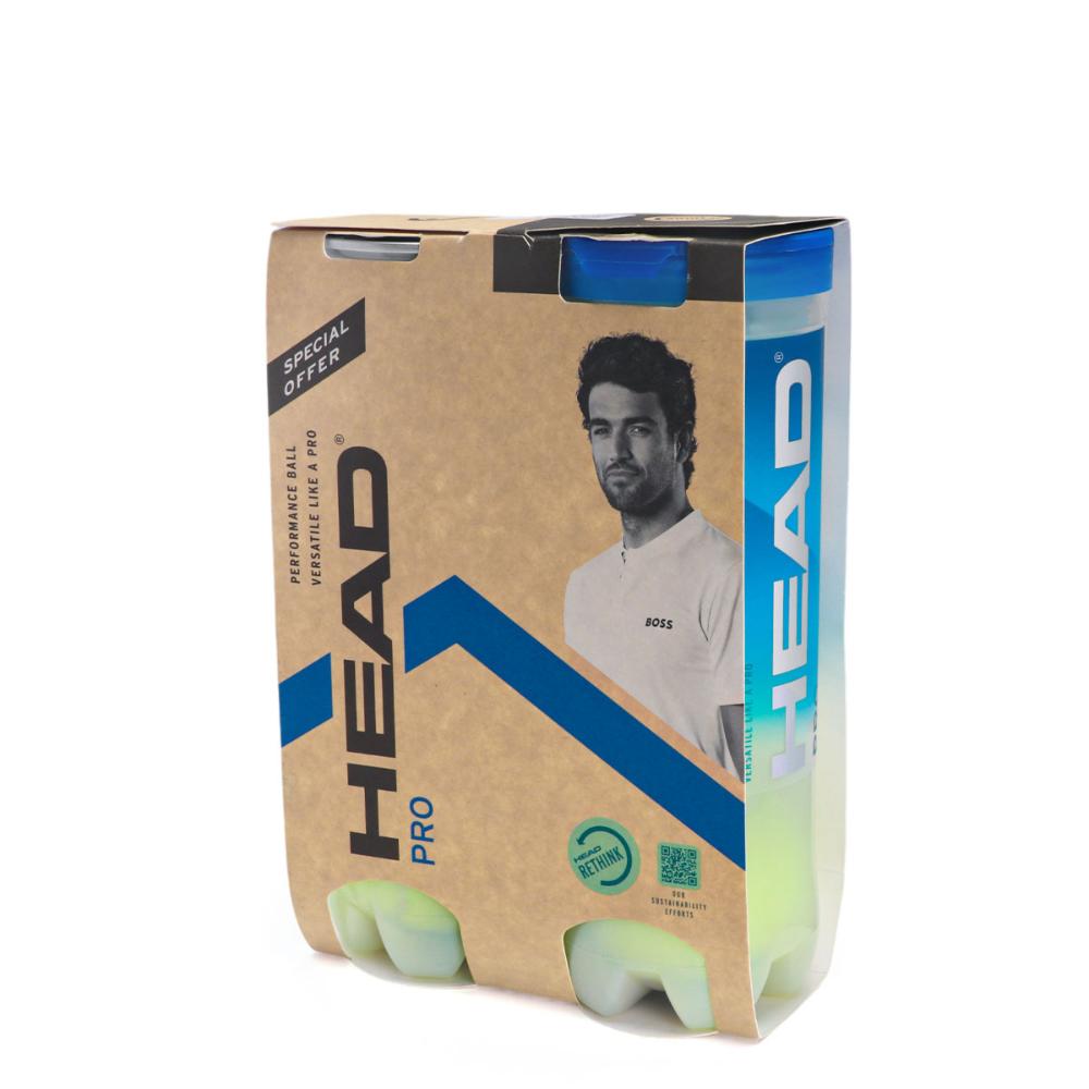 Miniatura Bola de Tênis Head Pro Pack com 02 Tubos