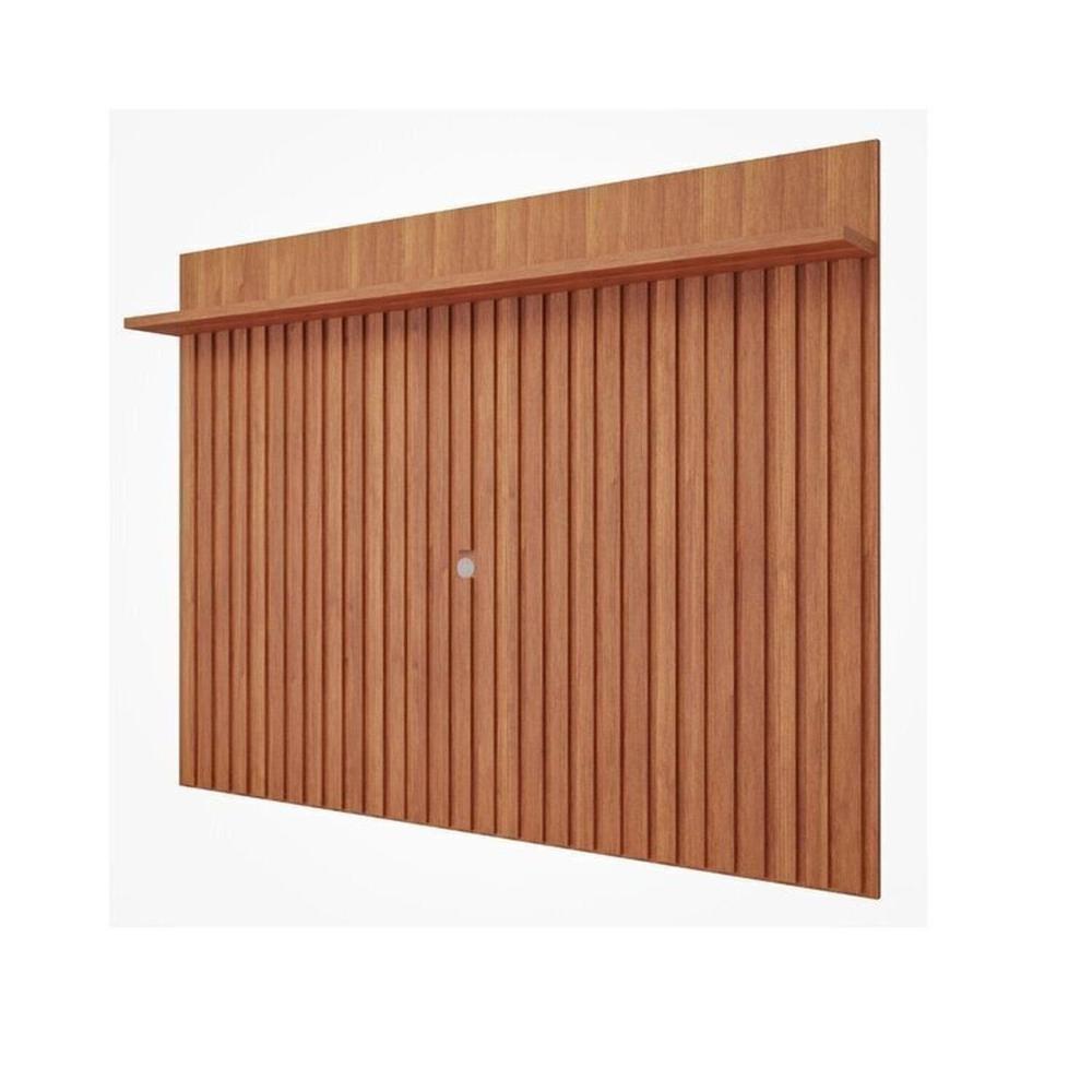 Conjunto Rack com Painel para Tv até 60 Polegadas 100% Mdf Espresso Móveis Nature/Grafite