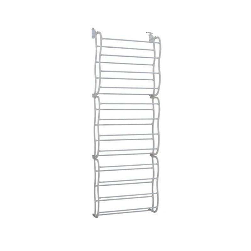 Miniatura Sapateira Vertical De Parede E Porta 36 Pares Cor Branco