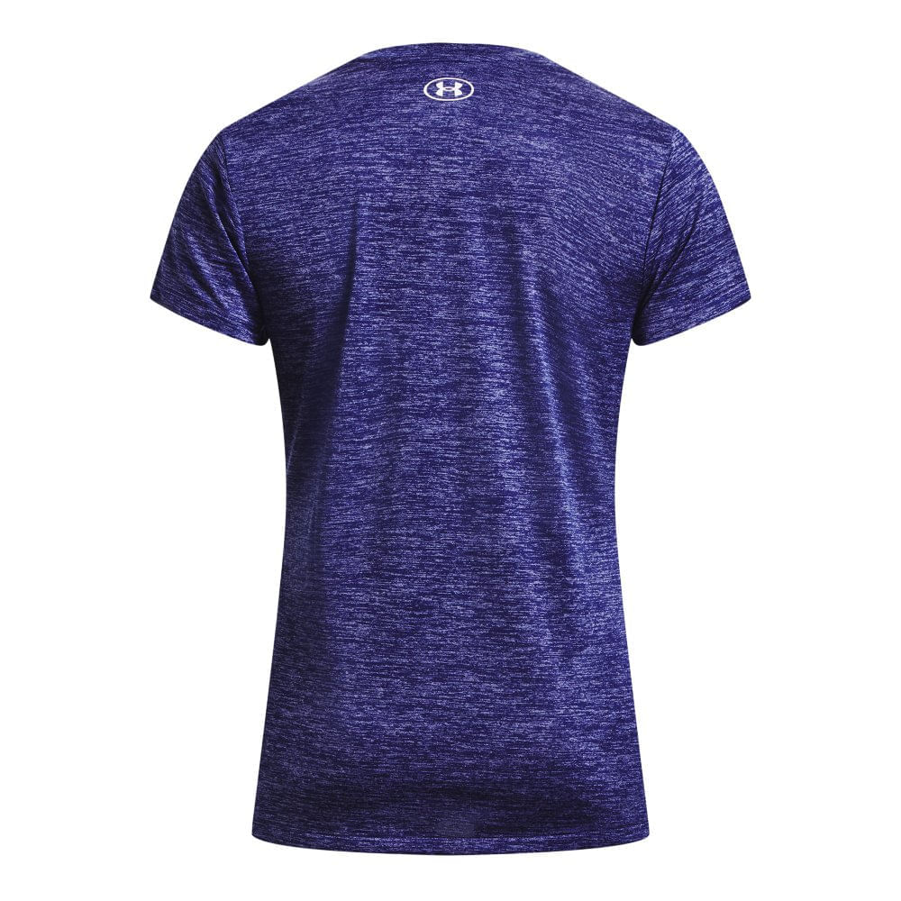 Miniatura Camiseta de Treino Feminina Under Armour Tech Twist Graphic Azul - G