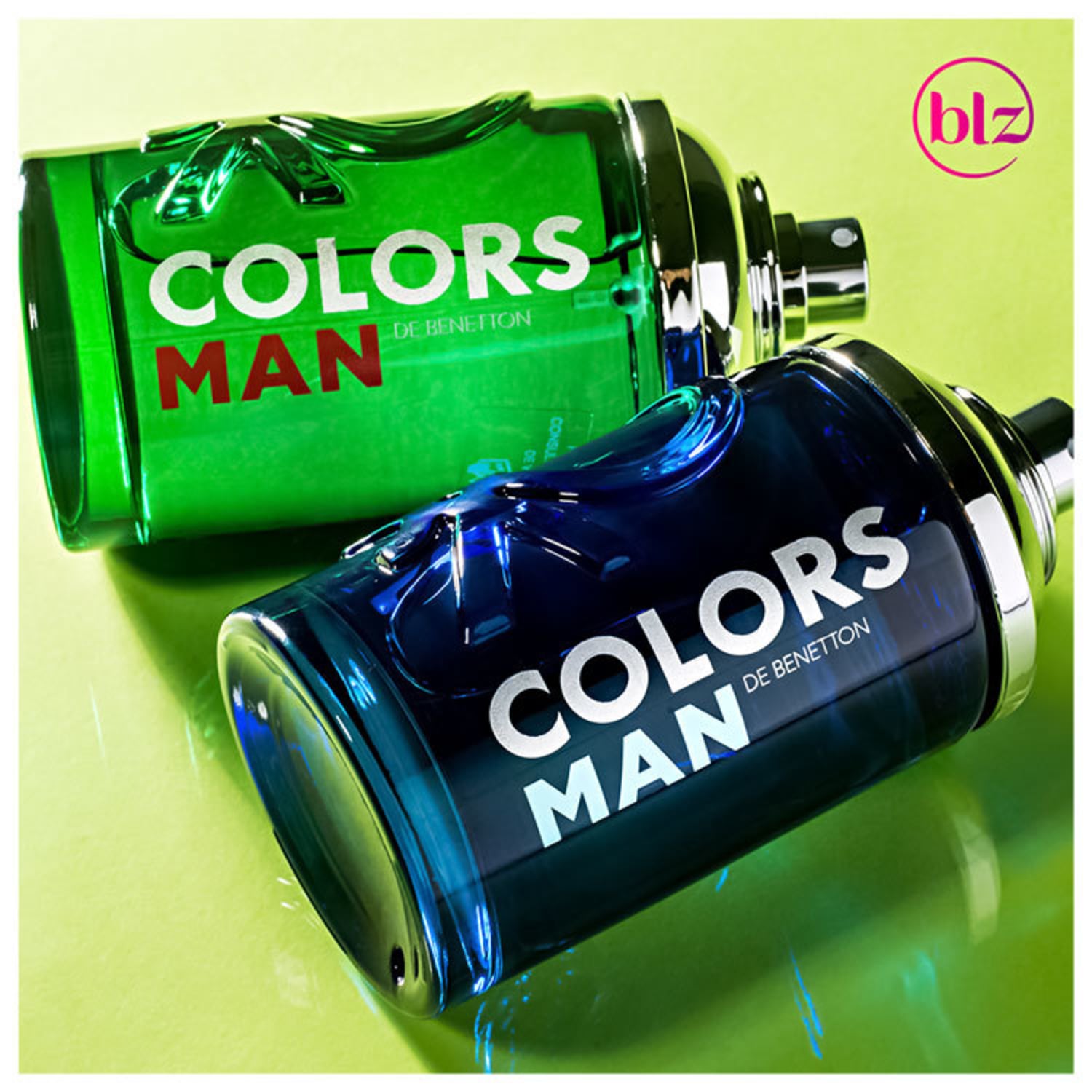 Colors Man Blue Benetton Edt - Perfume Masculino 100ml Blz