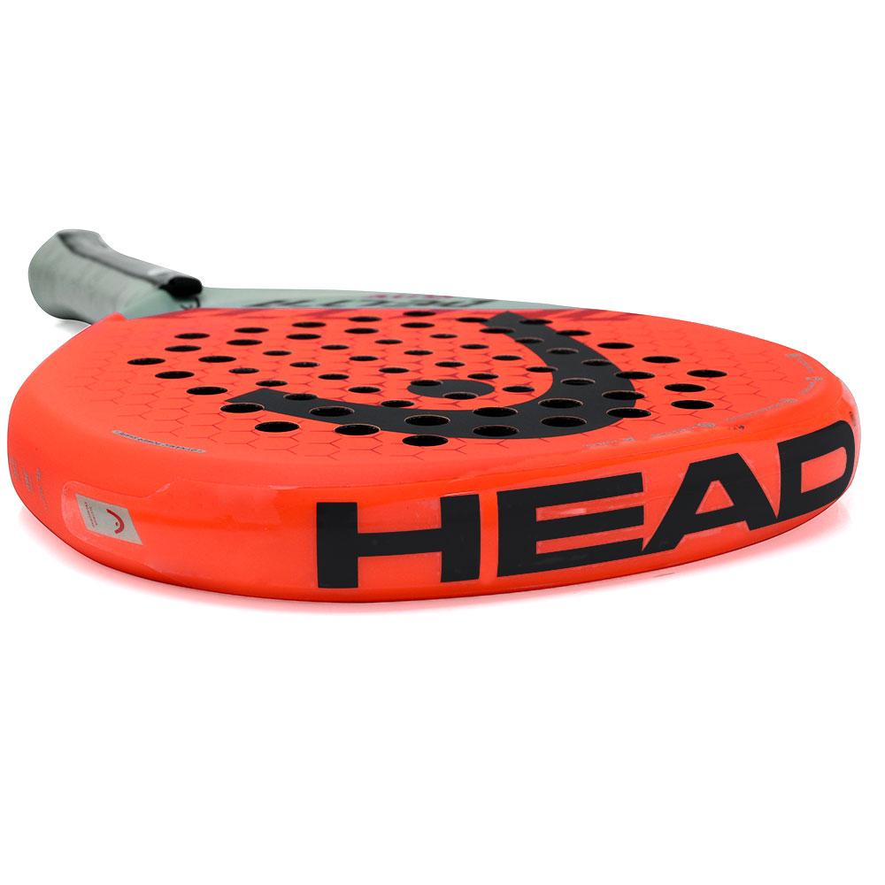Miniatura Raquete de Padel Head Delta Elite Laranja e Cinza
