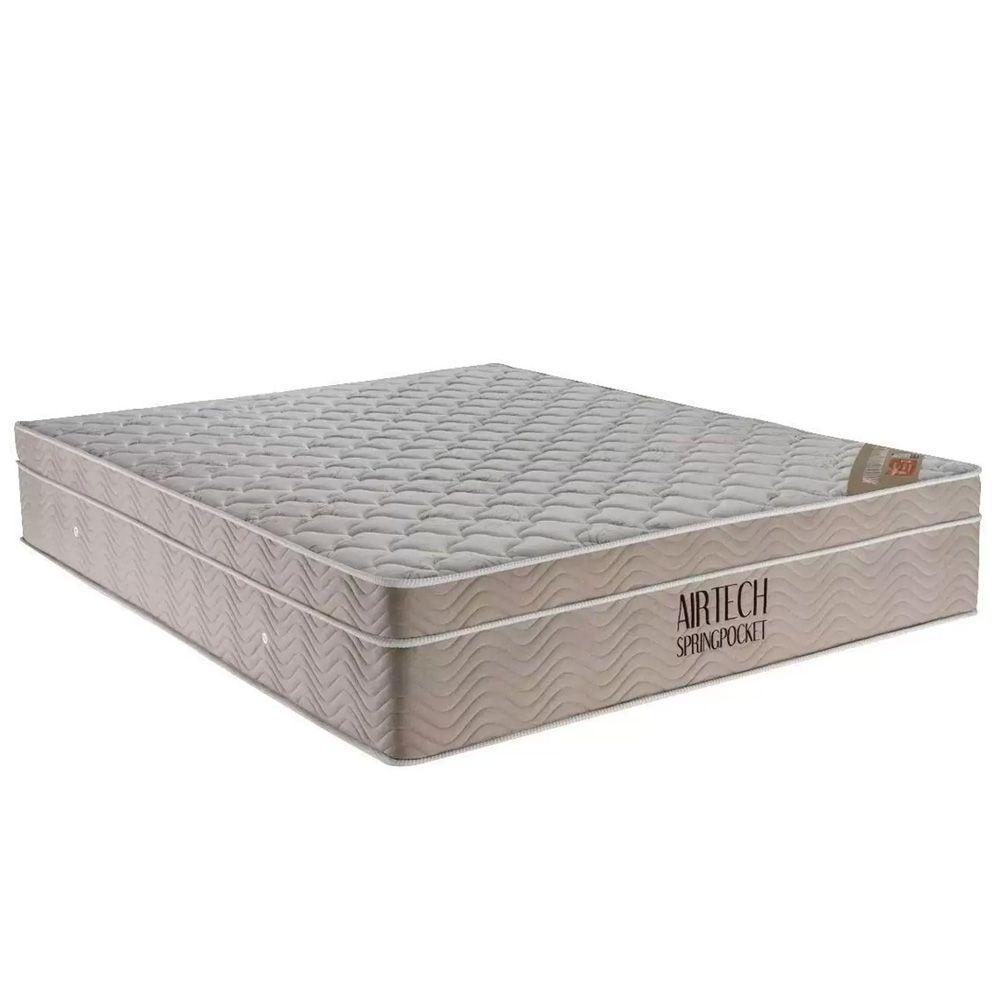 Miniatura Colchão Queen Molas Ensacadas Superpocket Airtech Spring Ortopillow (158x198x25) - Ortobom
