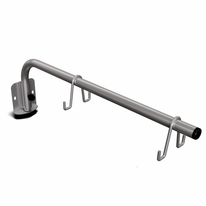Miniatura Suporte Para Soro Articulado De Parede Inox Escovado - Suporte para soro - Produto nacional - Unidade - Inox 304 - 1 unidade