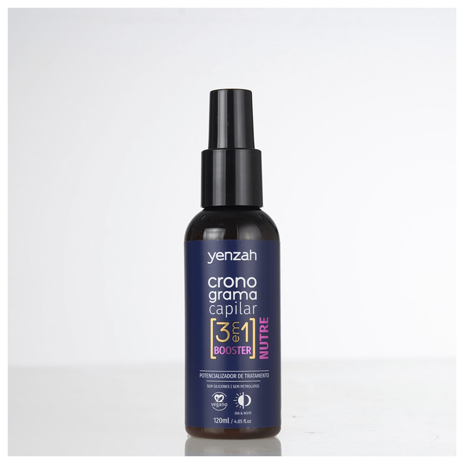 Miniatura Yenzah Cronograma Capilar 3 em 1 - Booster Capilar Nutrição 120ml