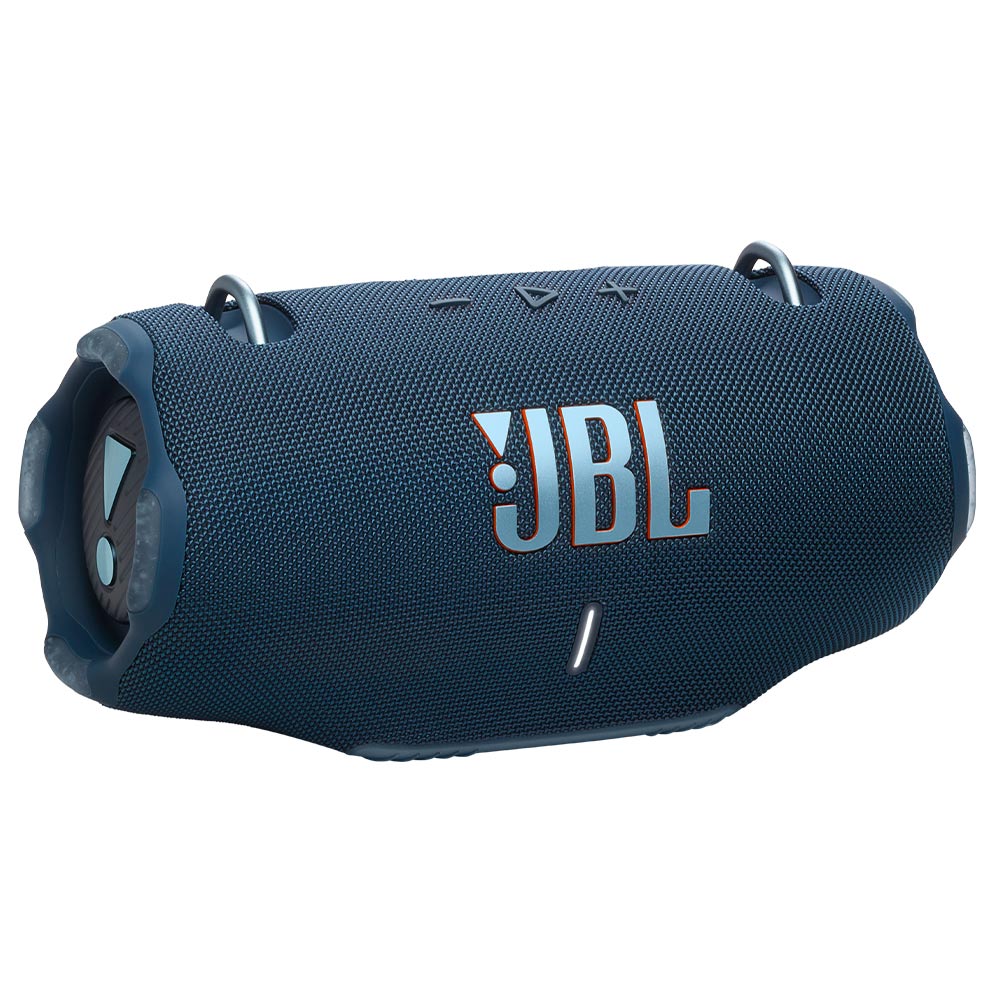 Miniatura Caixa de Som JBL Bluetooth Xtreme 4 Azul, Função Power Bank, IP67, 100W Bivolt