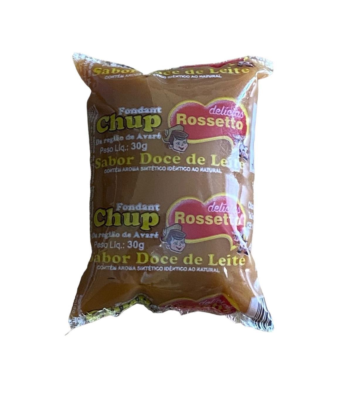 Miniatura Kit 3 Pacotes Com 50 Un Chup Doce De Leite Rosseto 1,5Kg