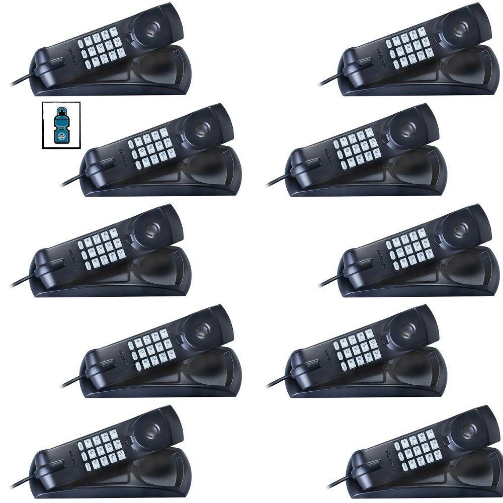 Miniatura 10 Aparelho Telefone Fixo Gôngola Para Pousada Hotel Motel