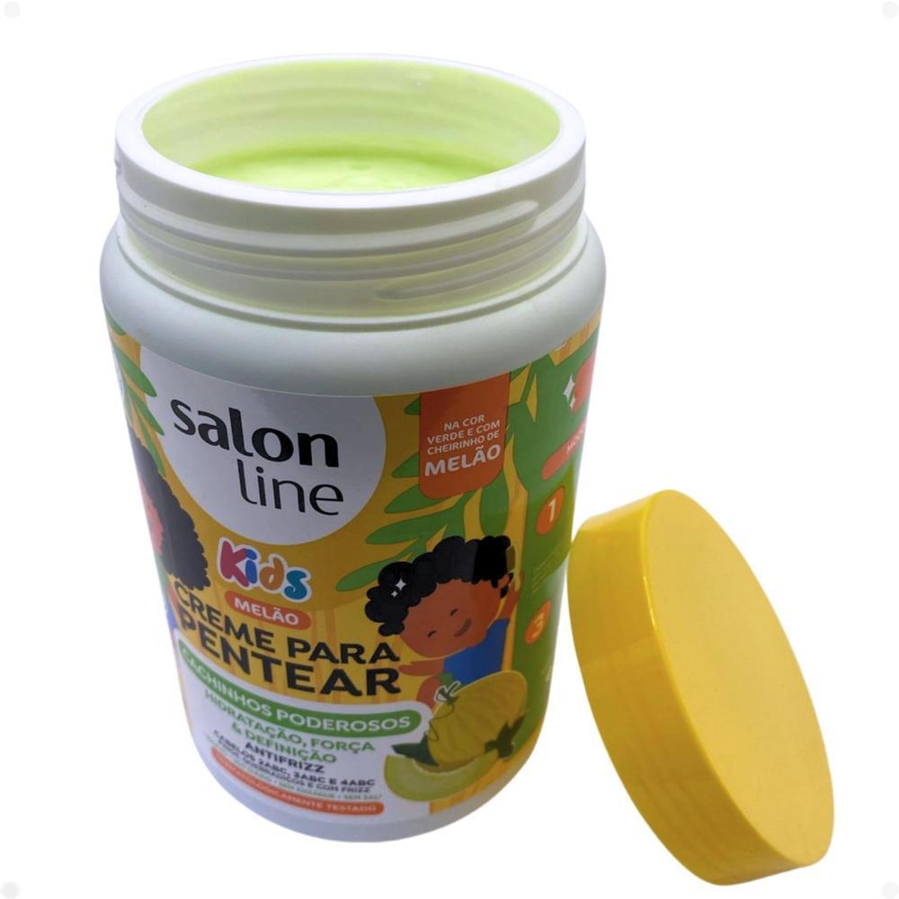 Creme Para Pentear Salon Line Kids Melão 1Kg