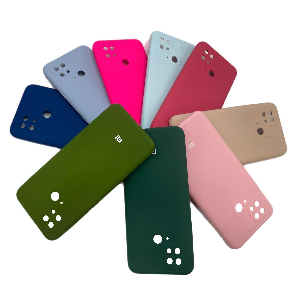 Capa Case Silicone Aveludada Veludo Para Xiaomi Redmi Rm 10C