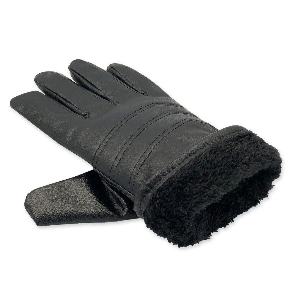 Miniatura Luva Térmica De Couro Sintético - Tam. único