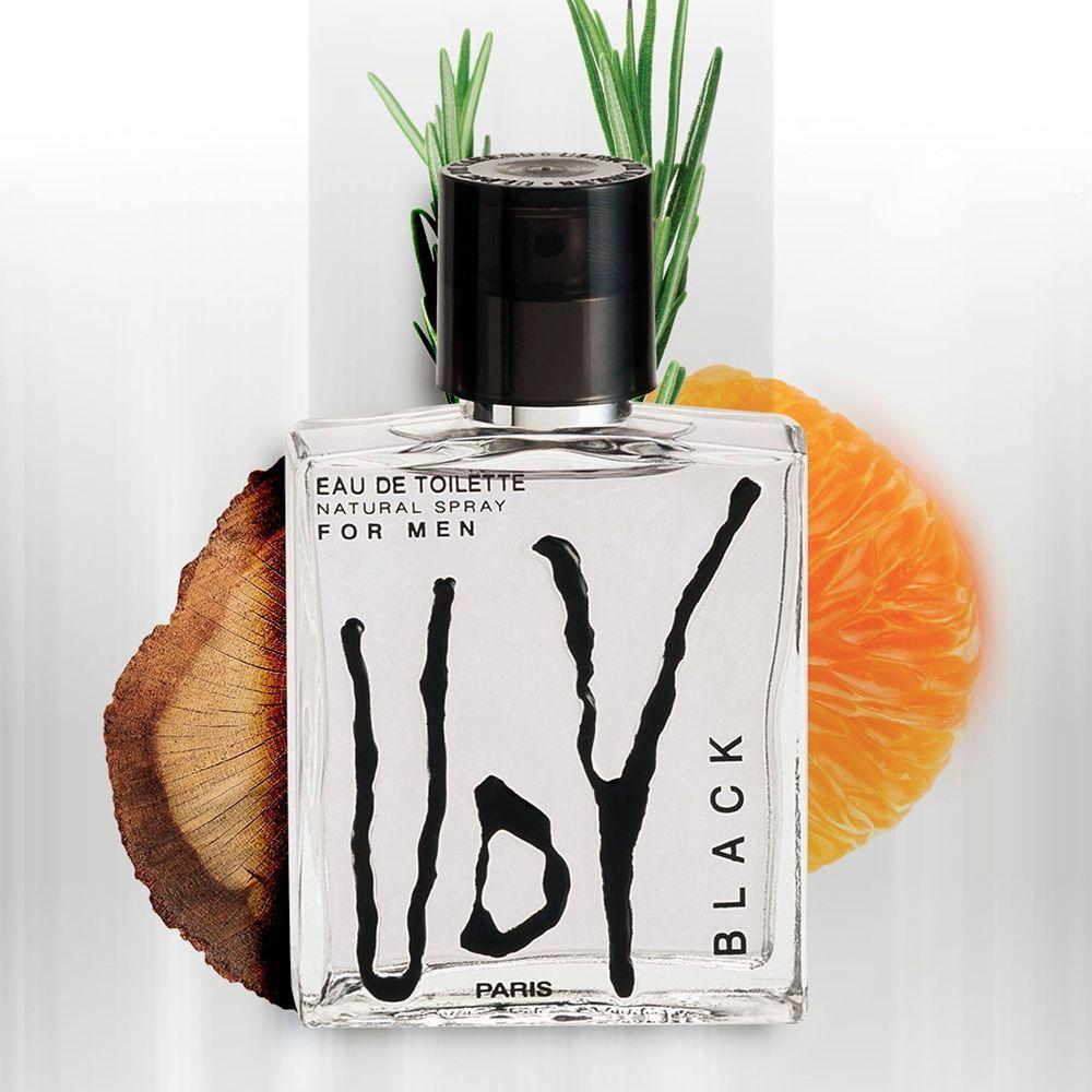 Perfume Udv Black Ulric De Varens Eau De Toilette Masculino 100ml