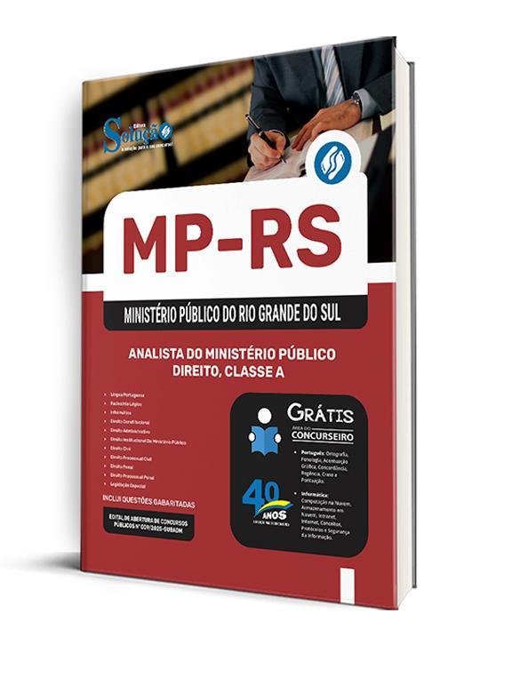 Miniatura Apostila Mp Rs 2025 Analista Do Ministério Público Direito,