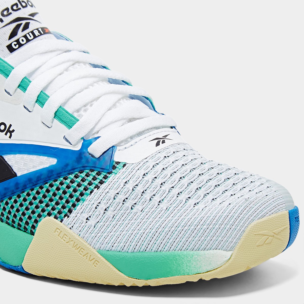 Tênis Reebok Nano Court Feminino Branco+Azul - 34