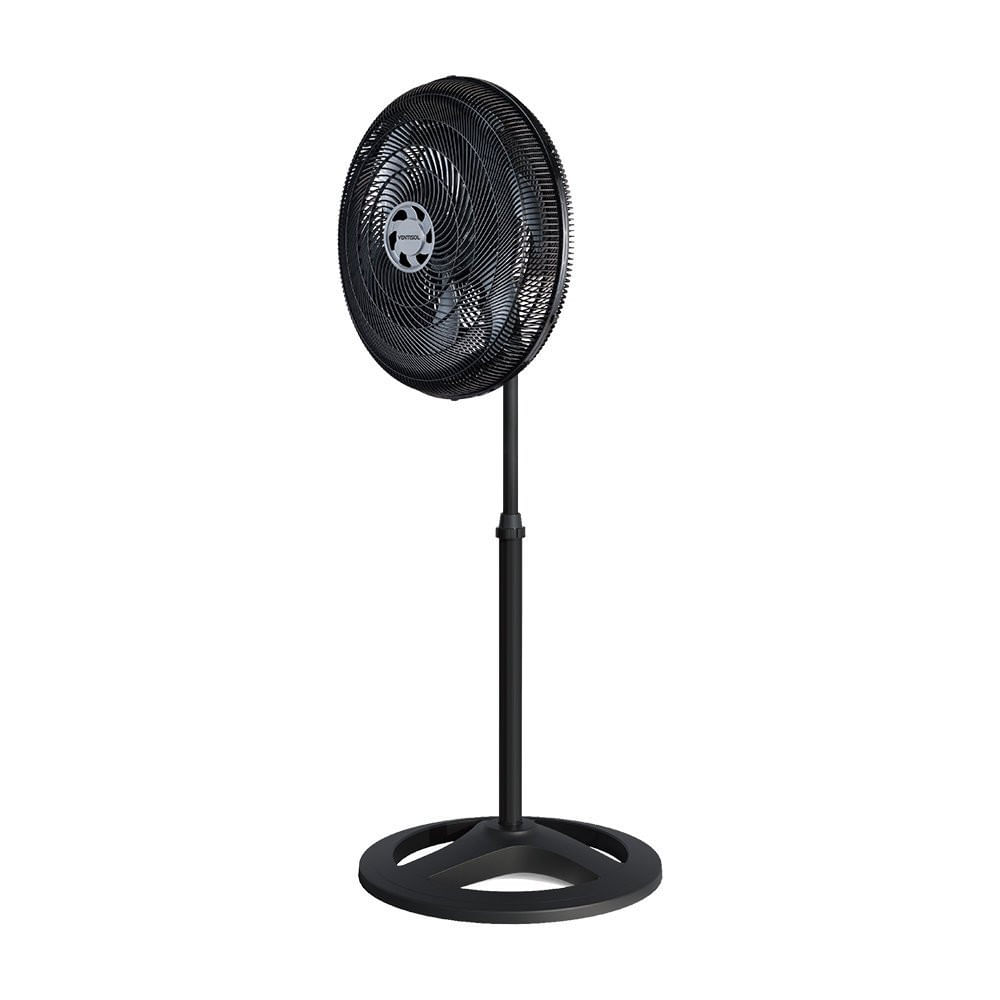 Miniatura Ventilador de Coluna Turbo 50cm 3 Velocidades 135W Ventisol Ind Preto - 110V
