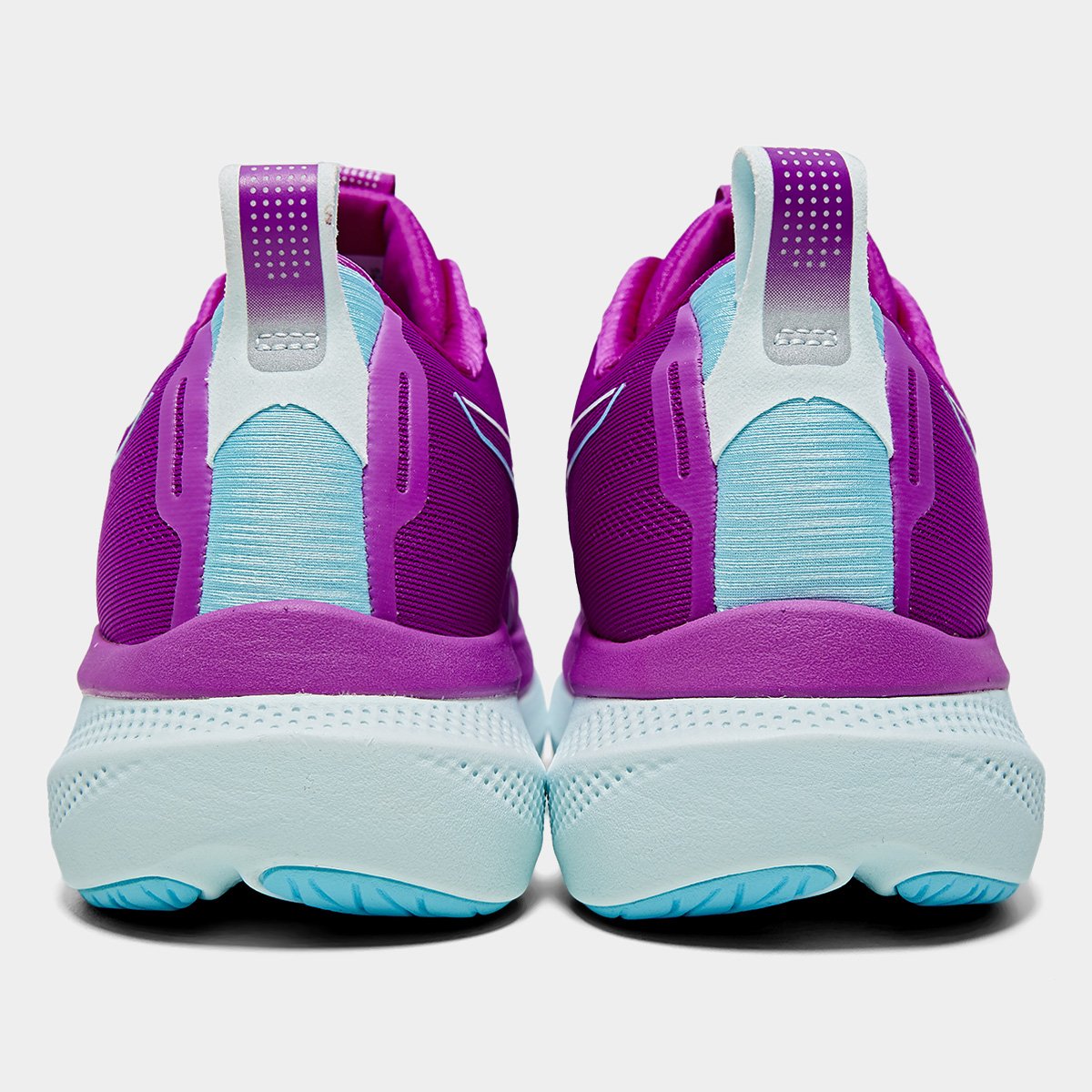 Miniatura Tênis Asics Glideride Max Feminino Rosa+Azul - 35