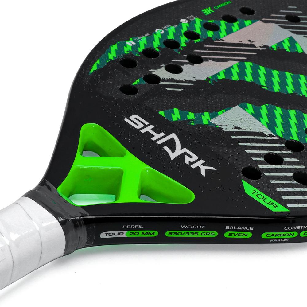 Miniatura Raquete de Beach Tennis Shark Predator Tour 20mm - Edição Limitada