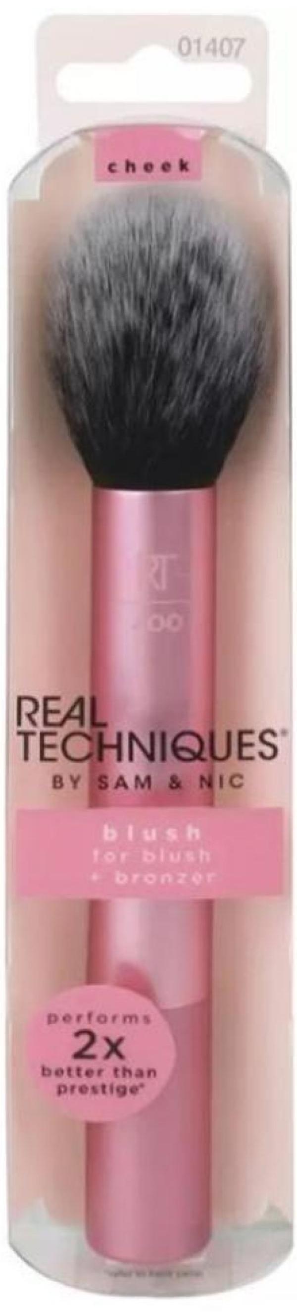 Miniatura Pincel Real Techniques Blush Brush 400 - Macio e Natural