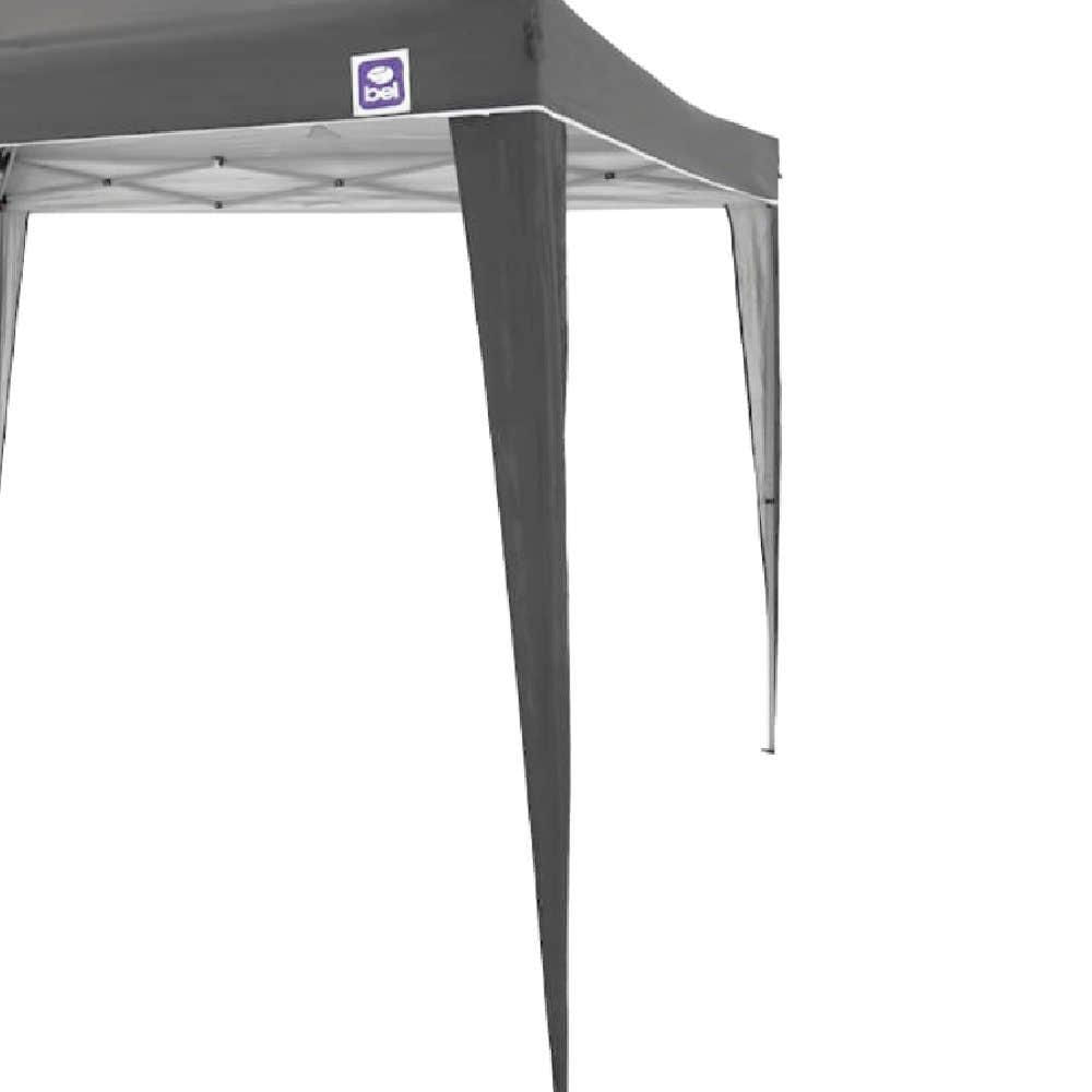 Miniatura Tenda Gazebo 3x3 Dobrável Cinza Sanfonada 330800 BEL