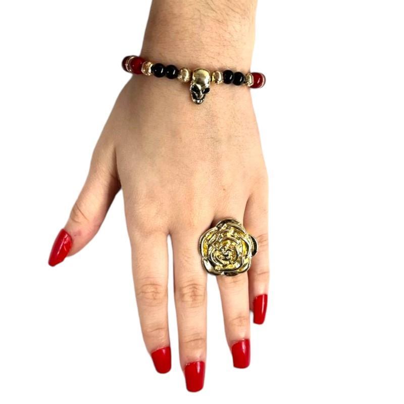 Miniatura Kit Anel + Pulseira Umbanda Candomblé - Escolha O Modelo