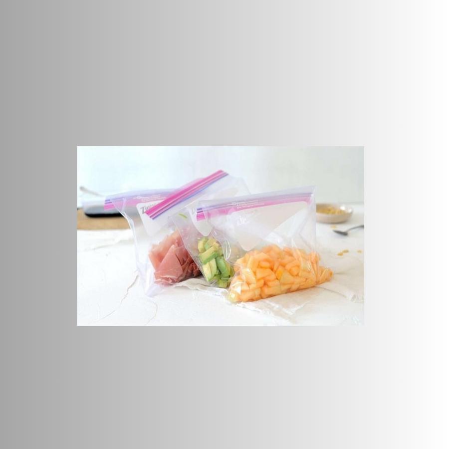 Miniatura 500 Sacos Zip Lock 14X20Cm Saquinho Hermético Abre E Fecha