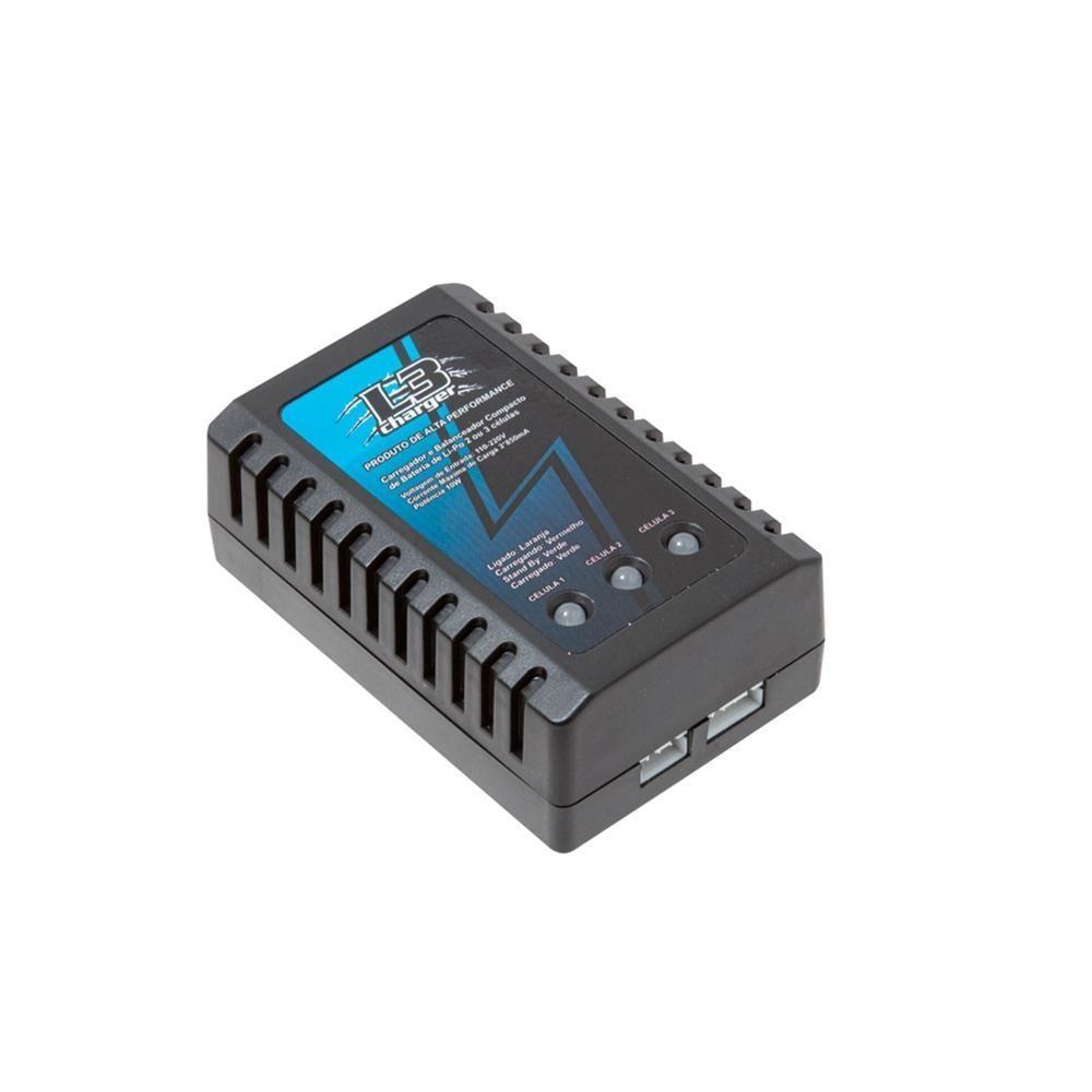 Miniatura Carregador De Airsoft Baterias Lipo B3pro Bivolt - Leão