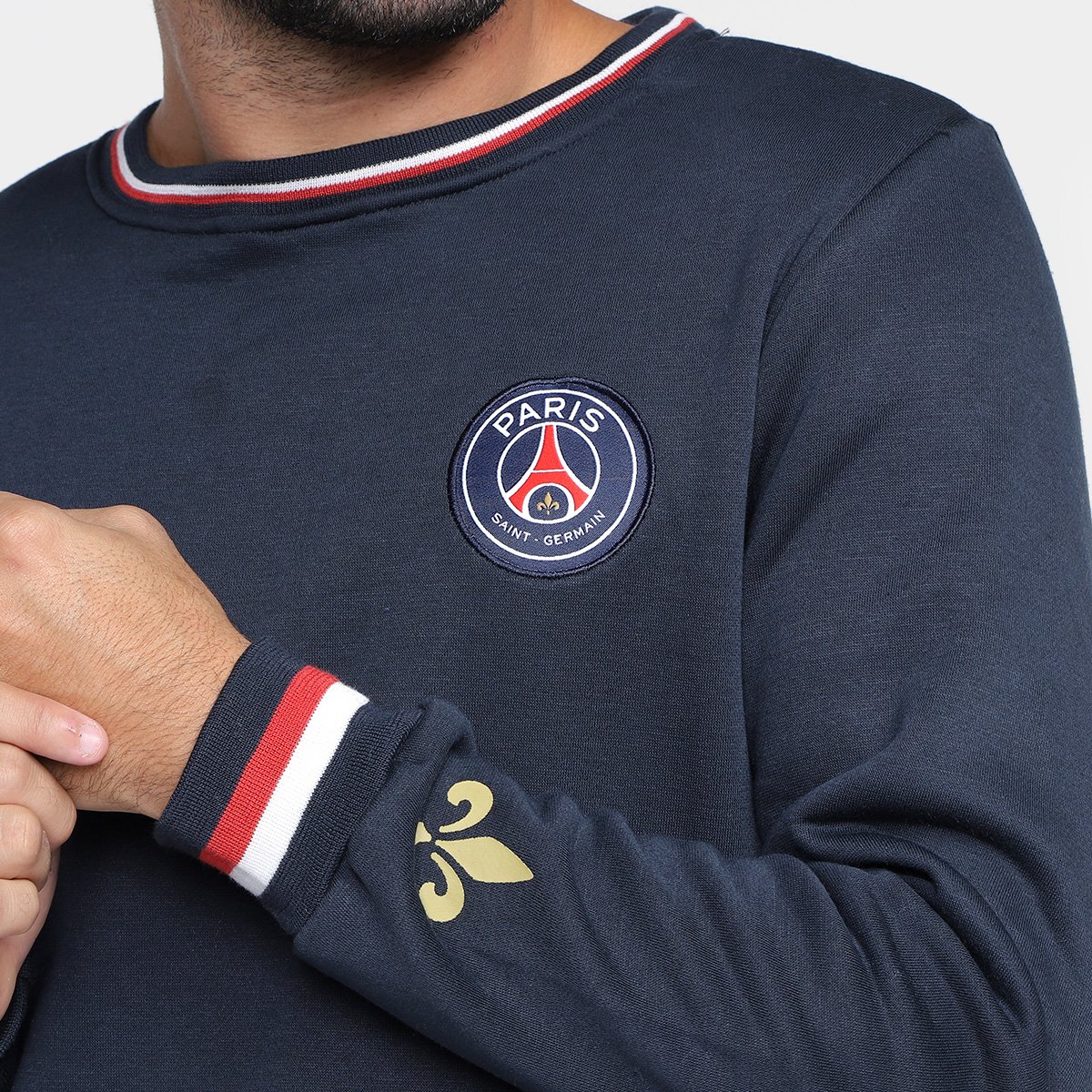 Miniatura Moletom Paris Saint-Germain Masculino Marinho - G