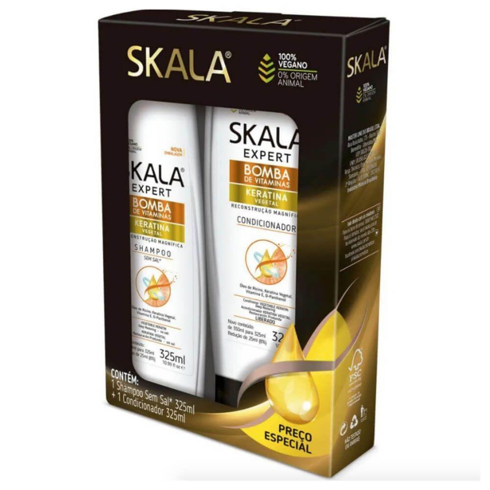 Miniatura Skala Manteiga De Karité Shampoo + Condicionador 325ml