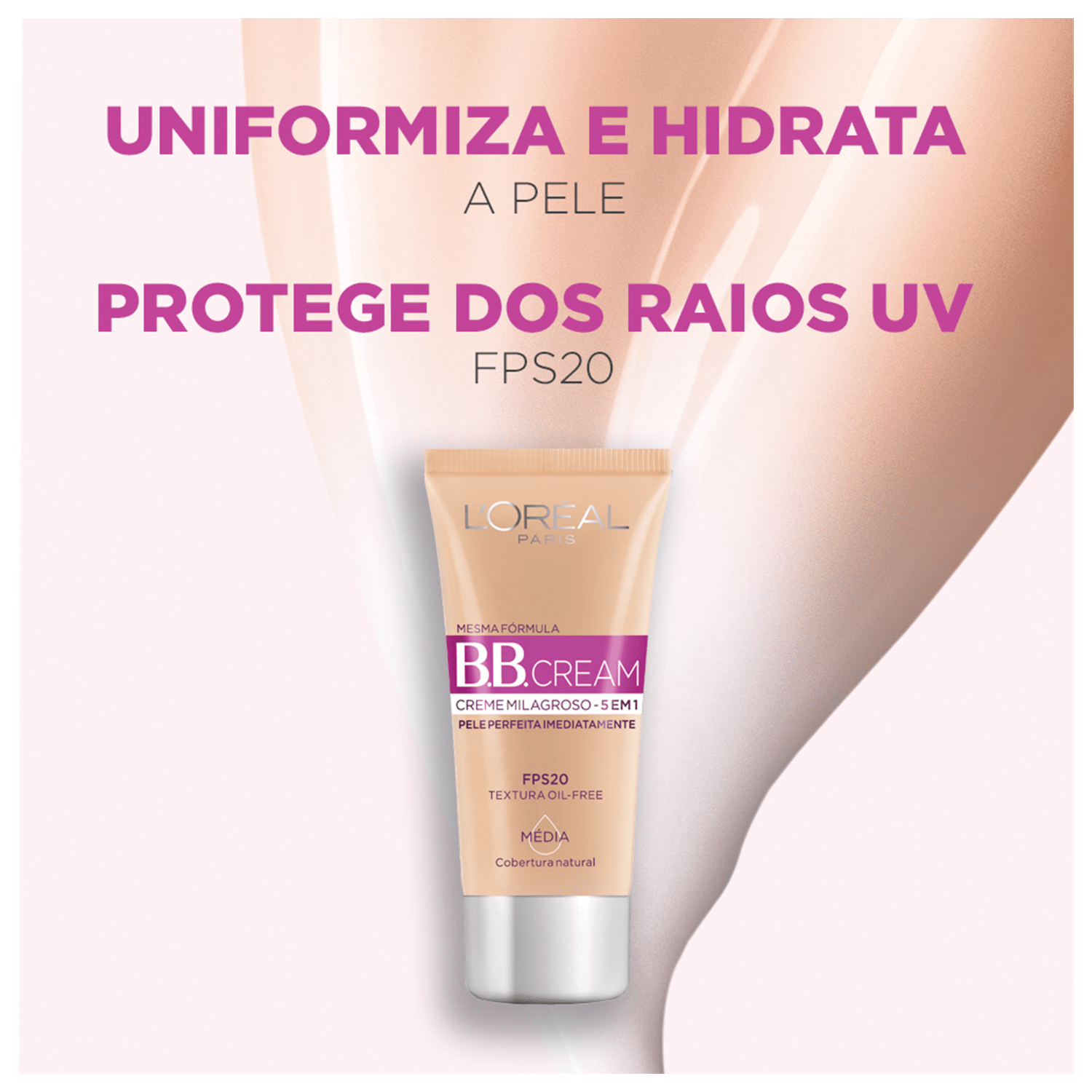 Miniatura L'Oréal Paris Dermo Expertise Base Média - BB Cream 30ml