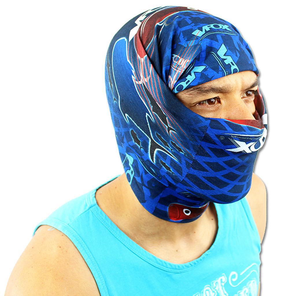 Miniatura Bandana Balaclava Coolmax Proteção Pesca Ciclismo V-Fox 06