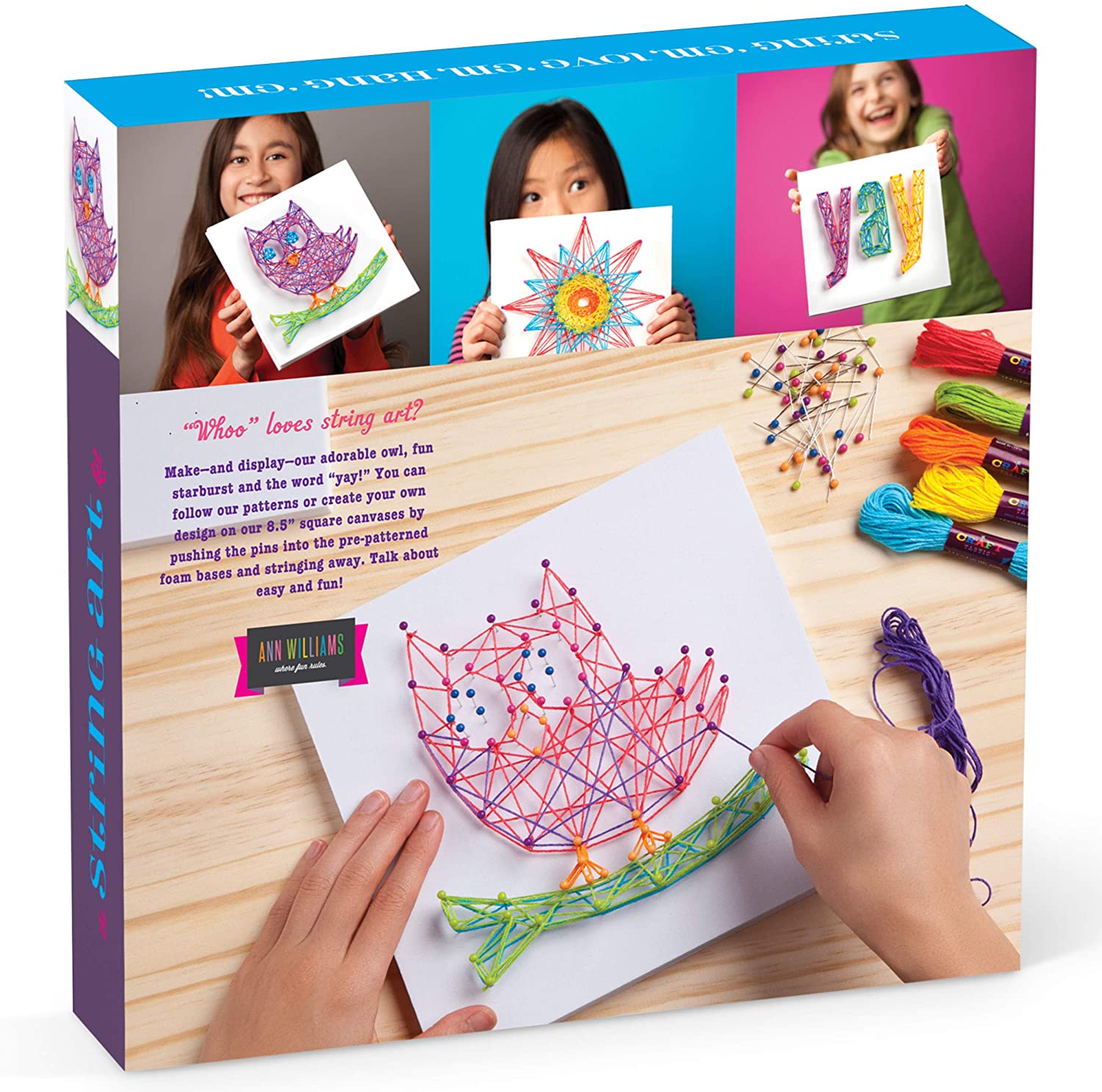 Miniatura Crafttastic Kit Faça Você Mesmo DIY 3 Projetos de Coruja I dade Recomendada 9 ou mais