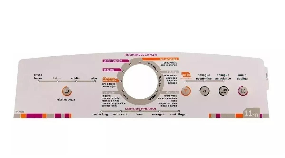 Miniatura Placa Lavadora Brastemp Ative 11Kg Bwl11 W10356413