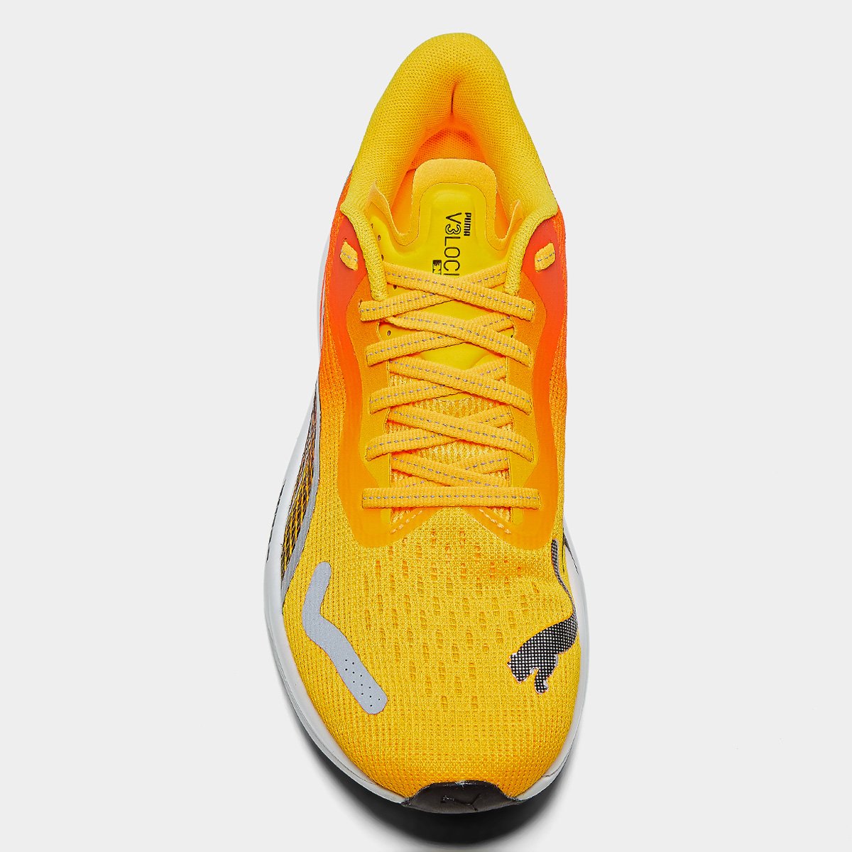 Miniatura Tênis Puma Velocity Nitro 3 Fade Masculino Laranja - 39