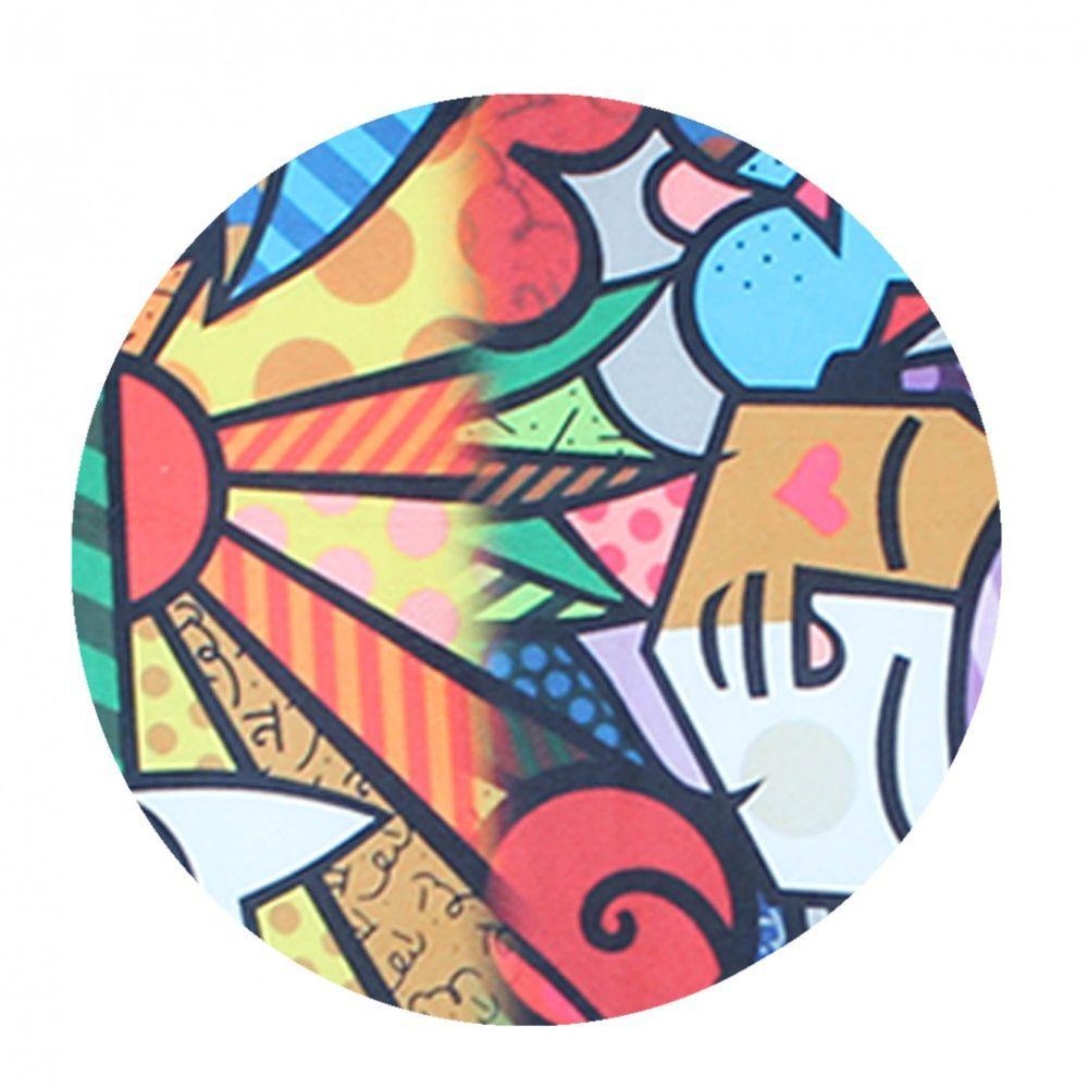 Miniatura Banqueta Alta Lia Para Cozinha Bar Balcão Bistrô Pé Palito Branco Romero Brito