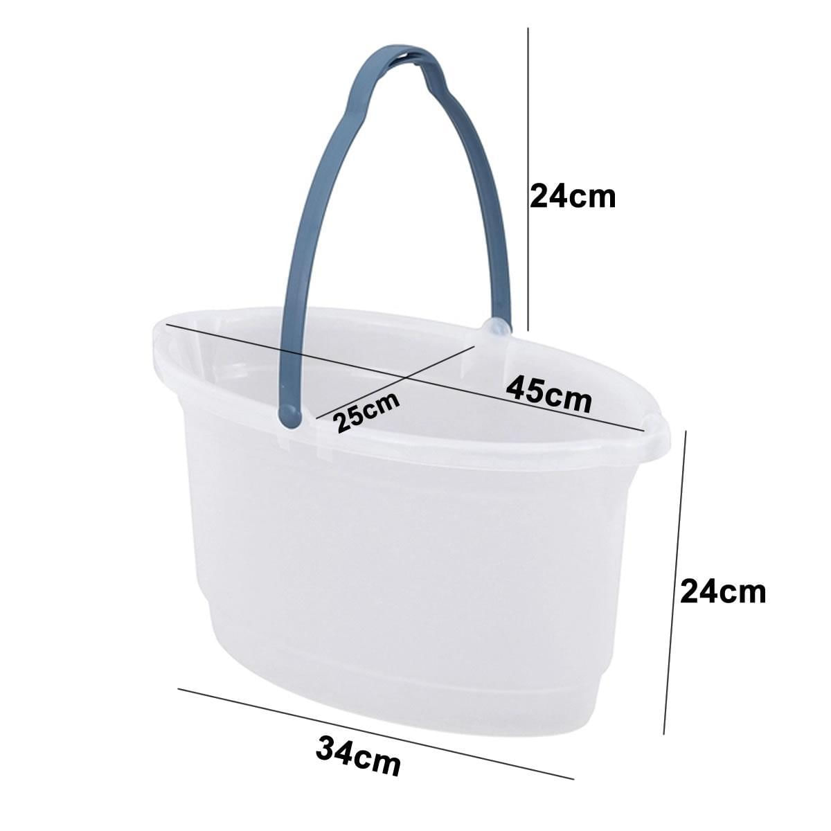 Miniatura Kit Balde Mop Rodo Esfregão Com Porta Produto De Limpeza