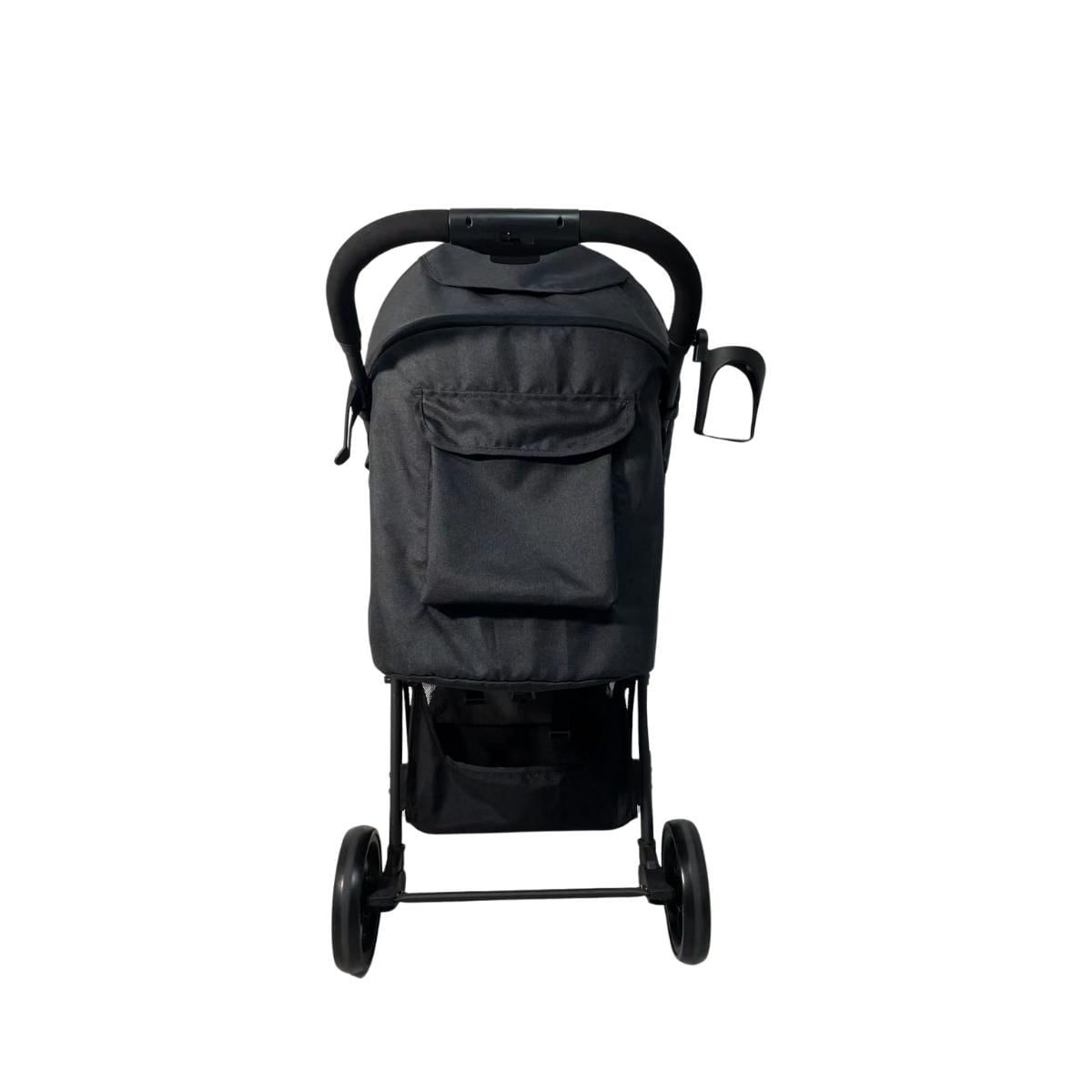 Miniatura Carrinho Bebê Passeio Vira Berço Startravel Preto Maxi Baby