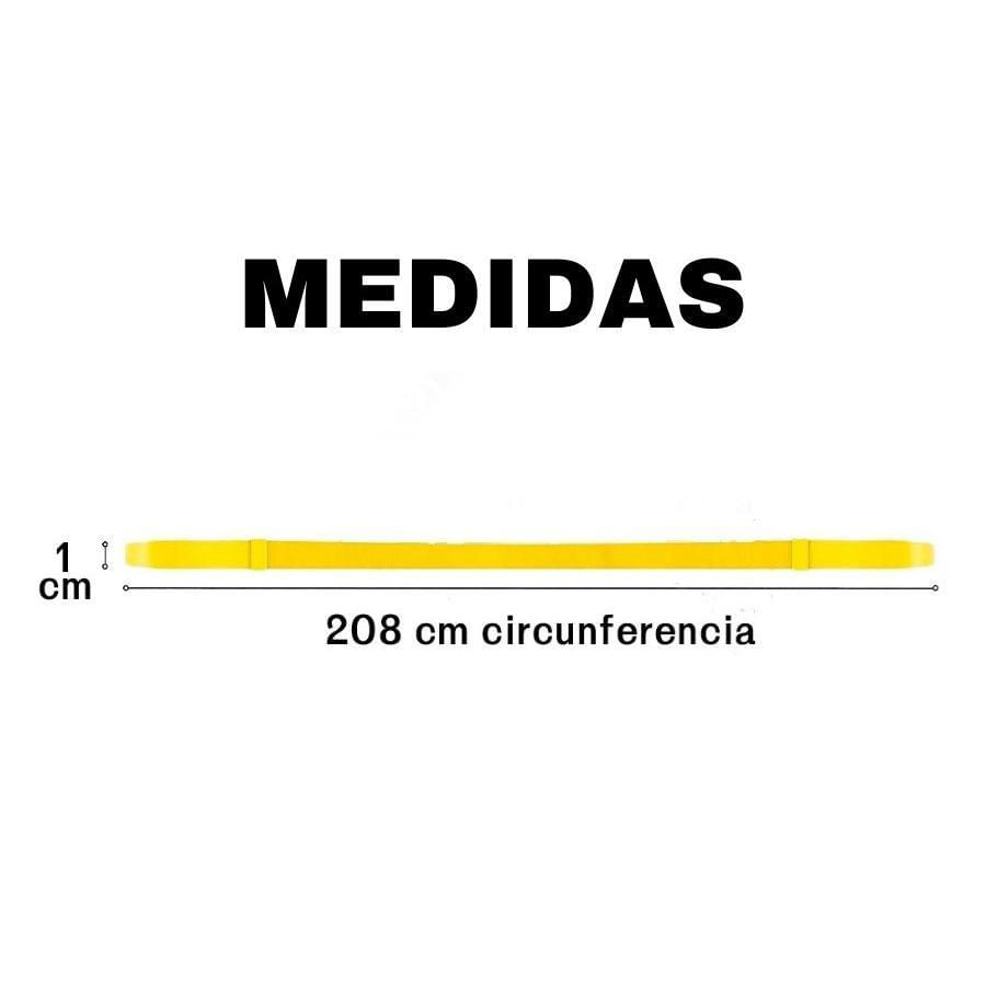 Miniatura Super Band Bravus Sport Tensão Ultra Leve Elástico Extensor