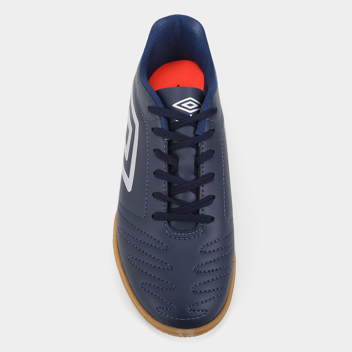 Miniatura Chuteira Futsal Umbro Class Unissex Marinho+Cinza - 37