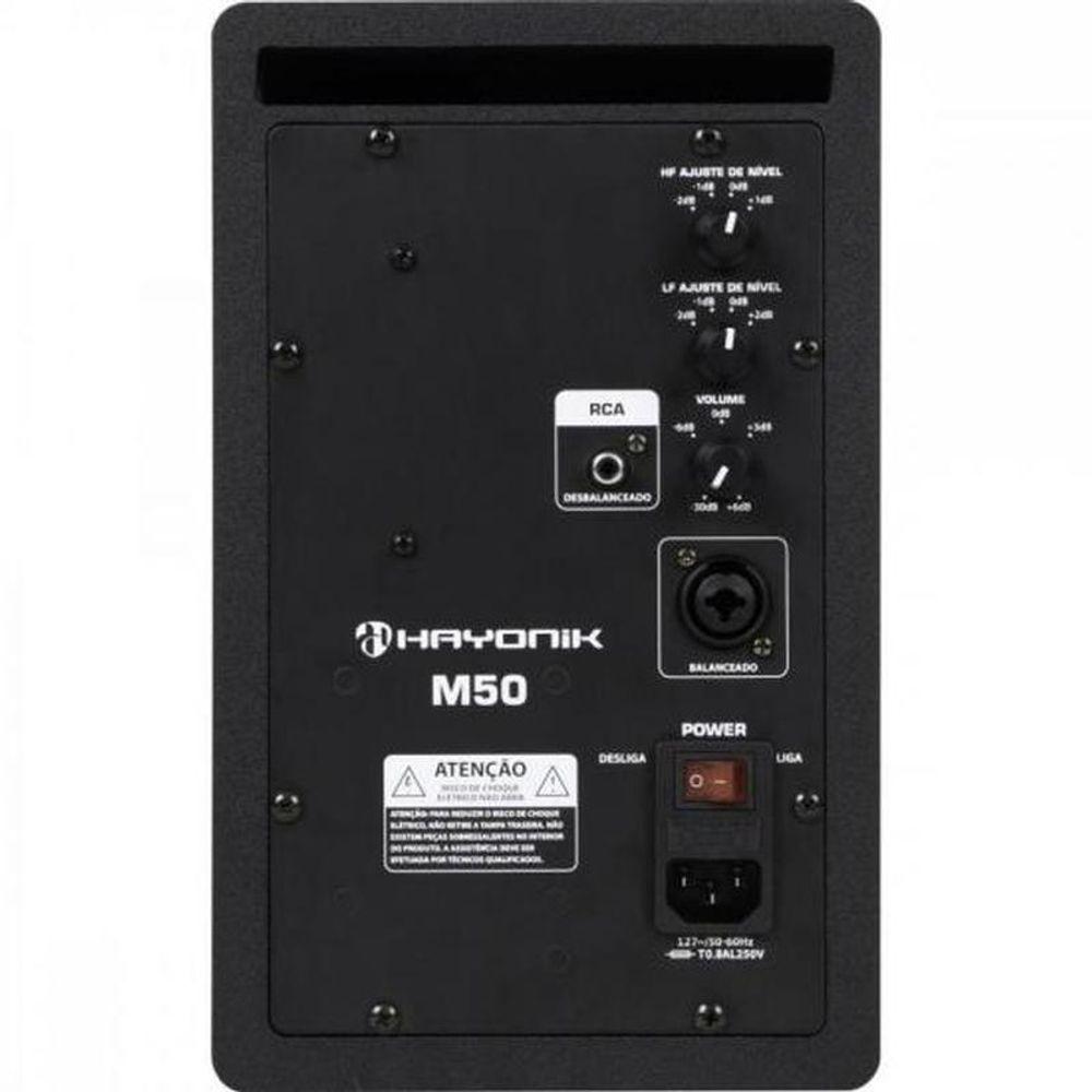 Monitor De Referência Para Estúdio Hayonik M50