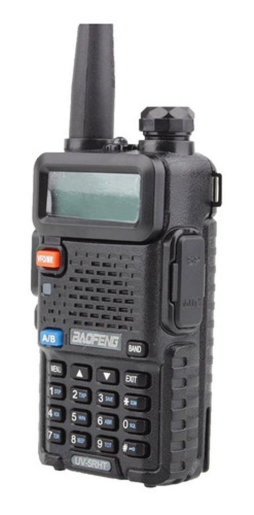 Miniatura Fone Com Ptt E Fio De Nylon Para Walkie Talkie Baofeng