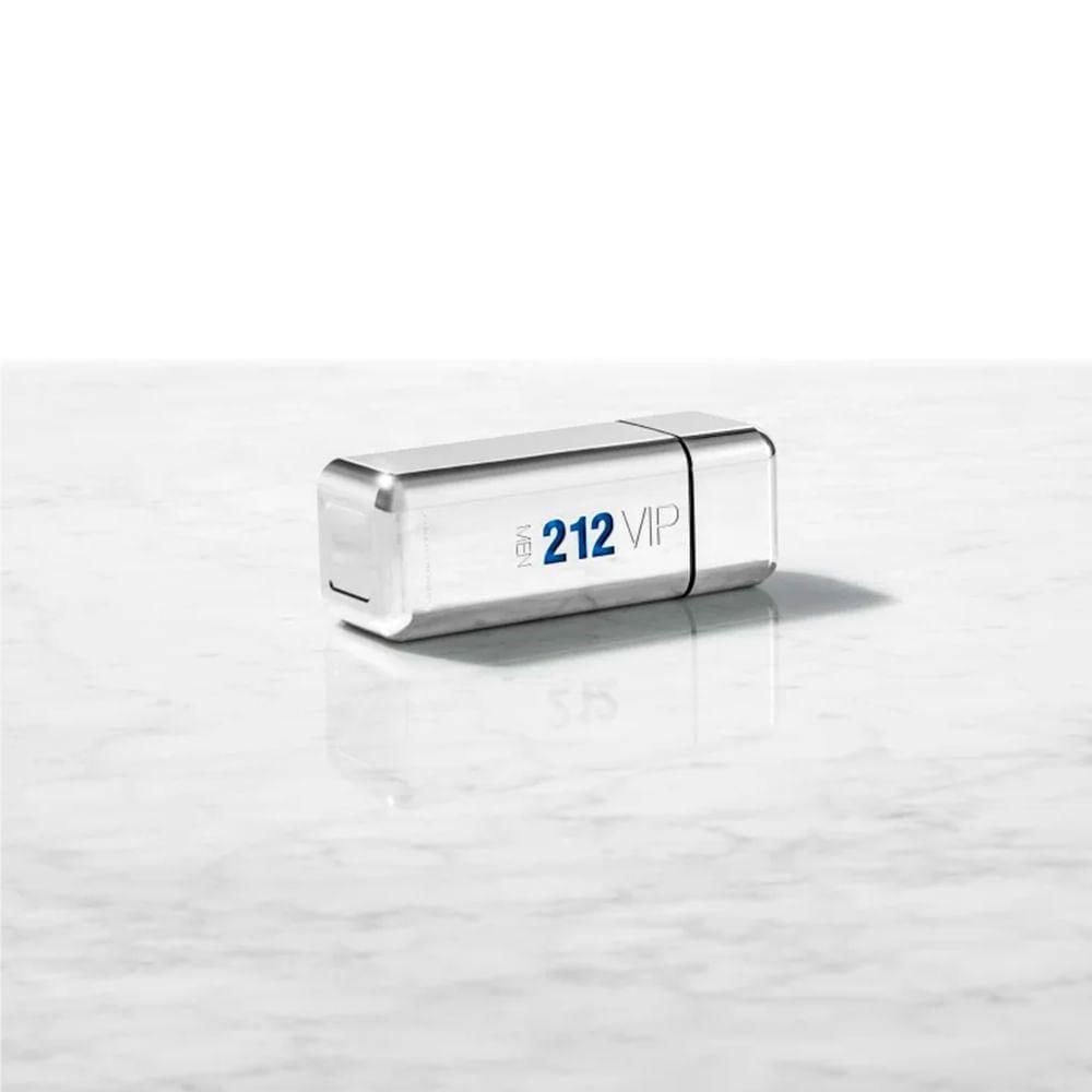 Miniatura Carolina Herrera 212 Vip Men Eau De Toilette - Perfume Masculino 100ml