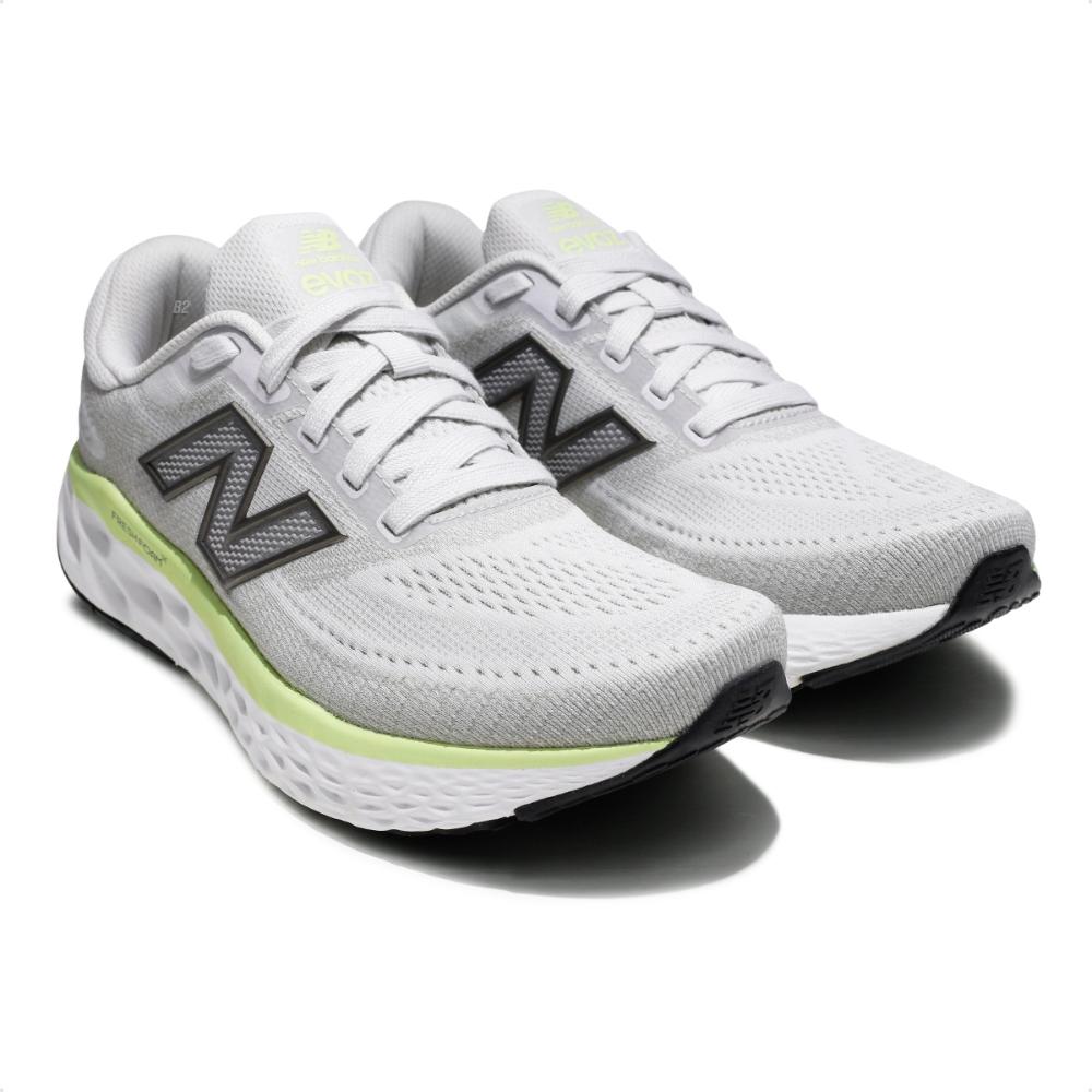 Miniatura Tênis New Balance Evoz V4 Feminino Cinza / Verde - 34