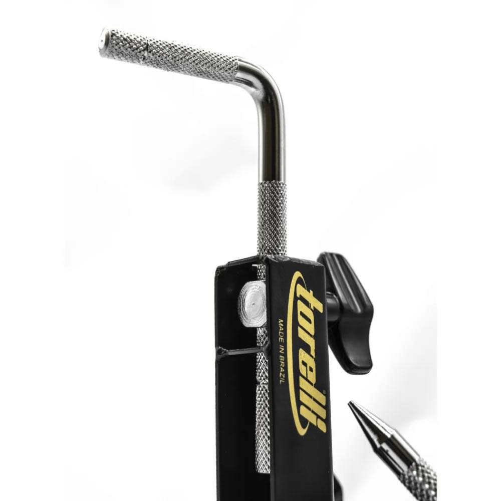 Miniatura Suporte De Cowbell Torelli Ta427 Para Pedal De Bateria