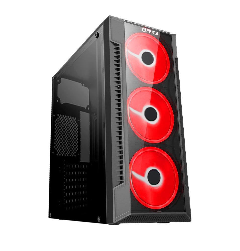 Miniatura Pc Gamer Barato Completo Intel I5 8Gb Ssd 240Gb Monitor 21