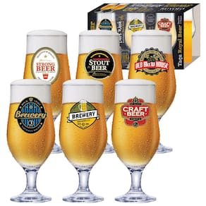 Miniatura Conjunto de Taças para Cerveja Ruvolo Royal Beer 330 ml – 6 Peças