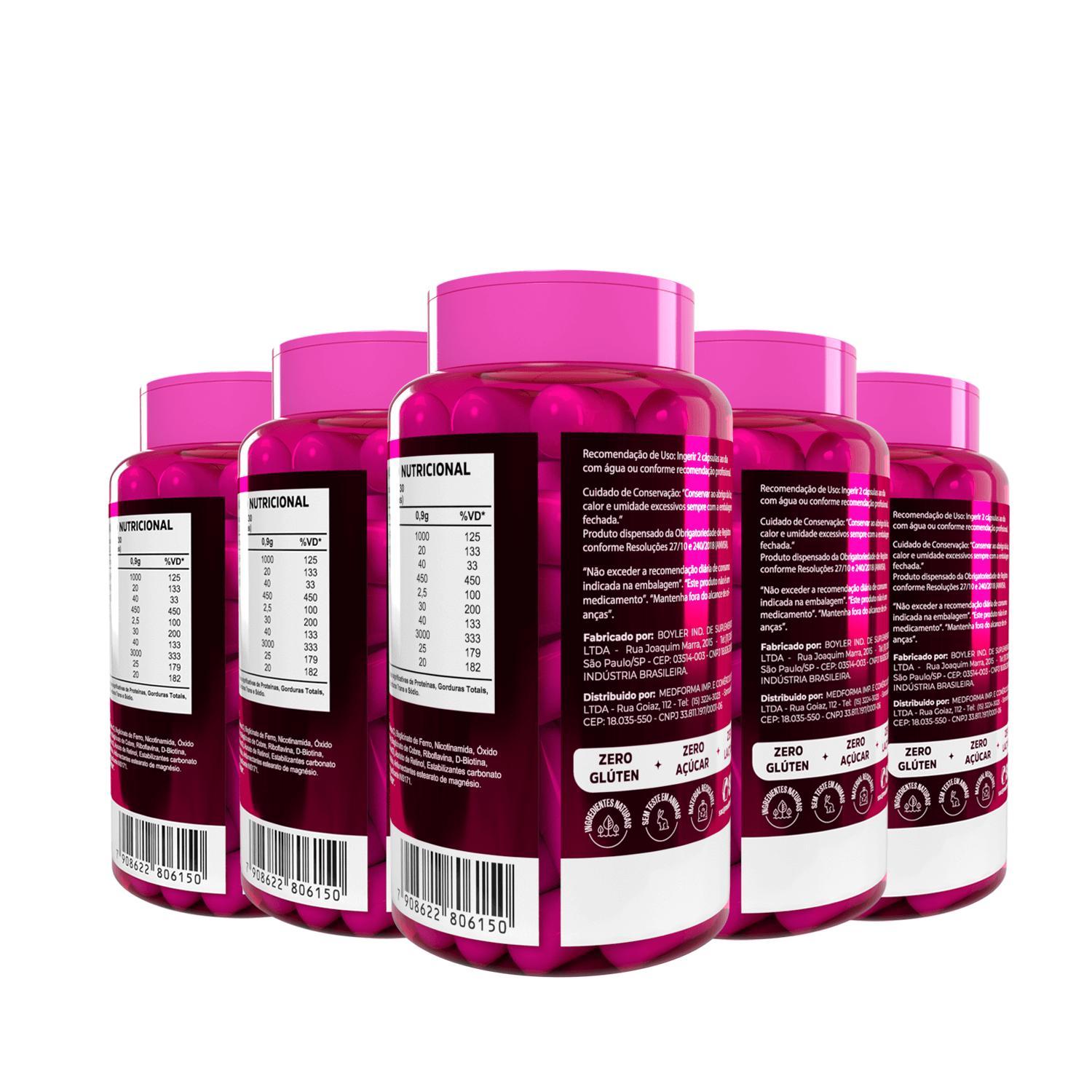 Cicaps Composto Para Cicatrização 300 Capsulas Kelogel